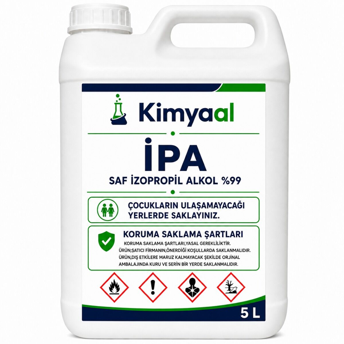 İzopropil Alkol (İPA) 5 Lt
