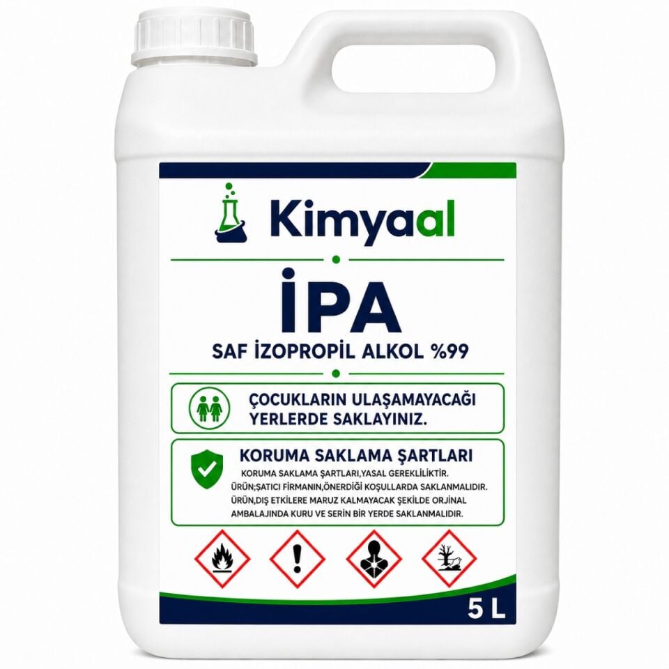 İzopropil Alkol (İPA) 5 Lt