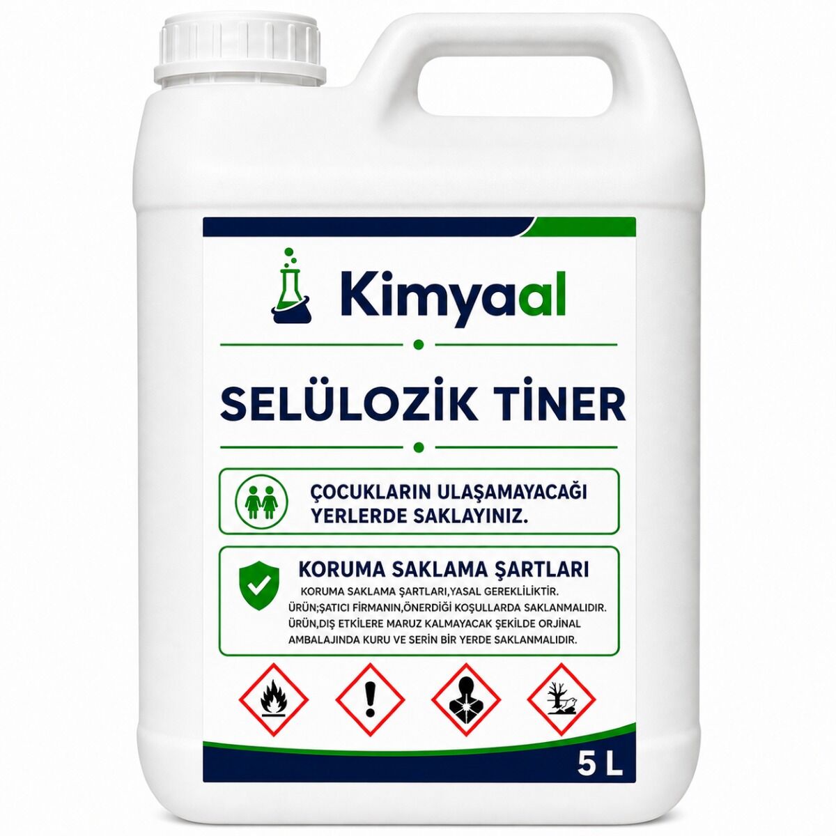 Selülozik Tiner - 5 LT