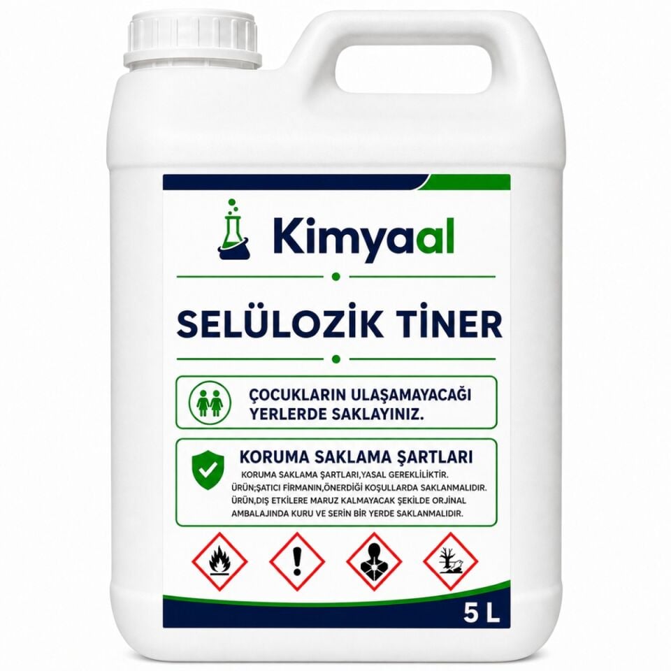 Selülozik Tiner - 5 LT