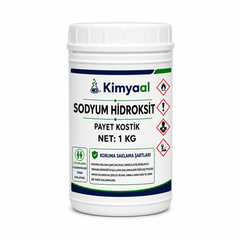 Sodyum Hidroksit Payet - 1 Kg