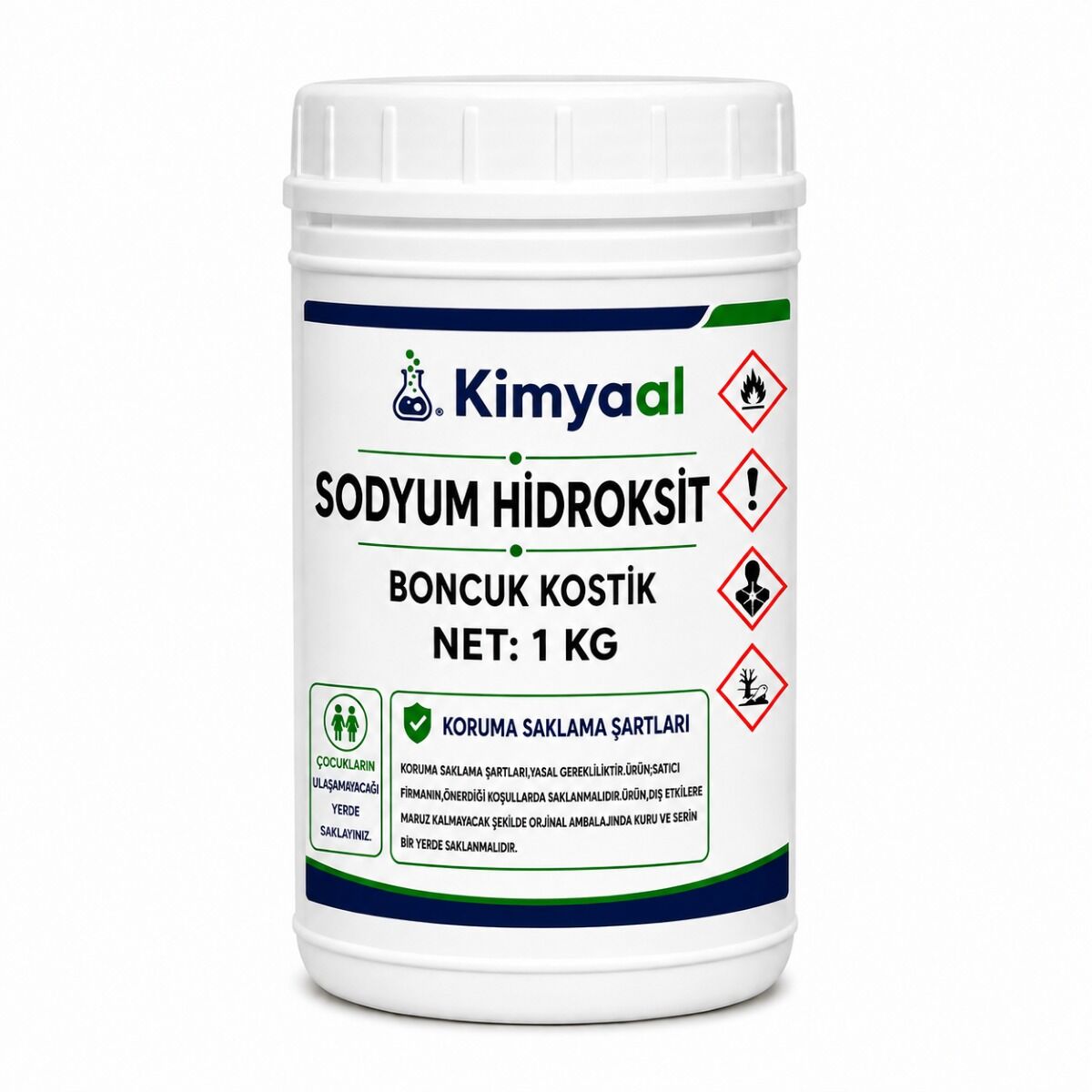 Sodyum Hidroksit Boncuk - 1 Kg