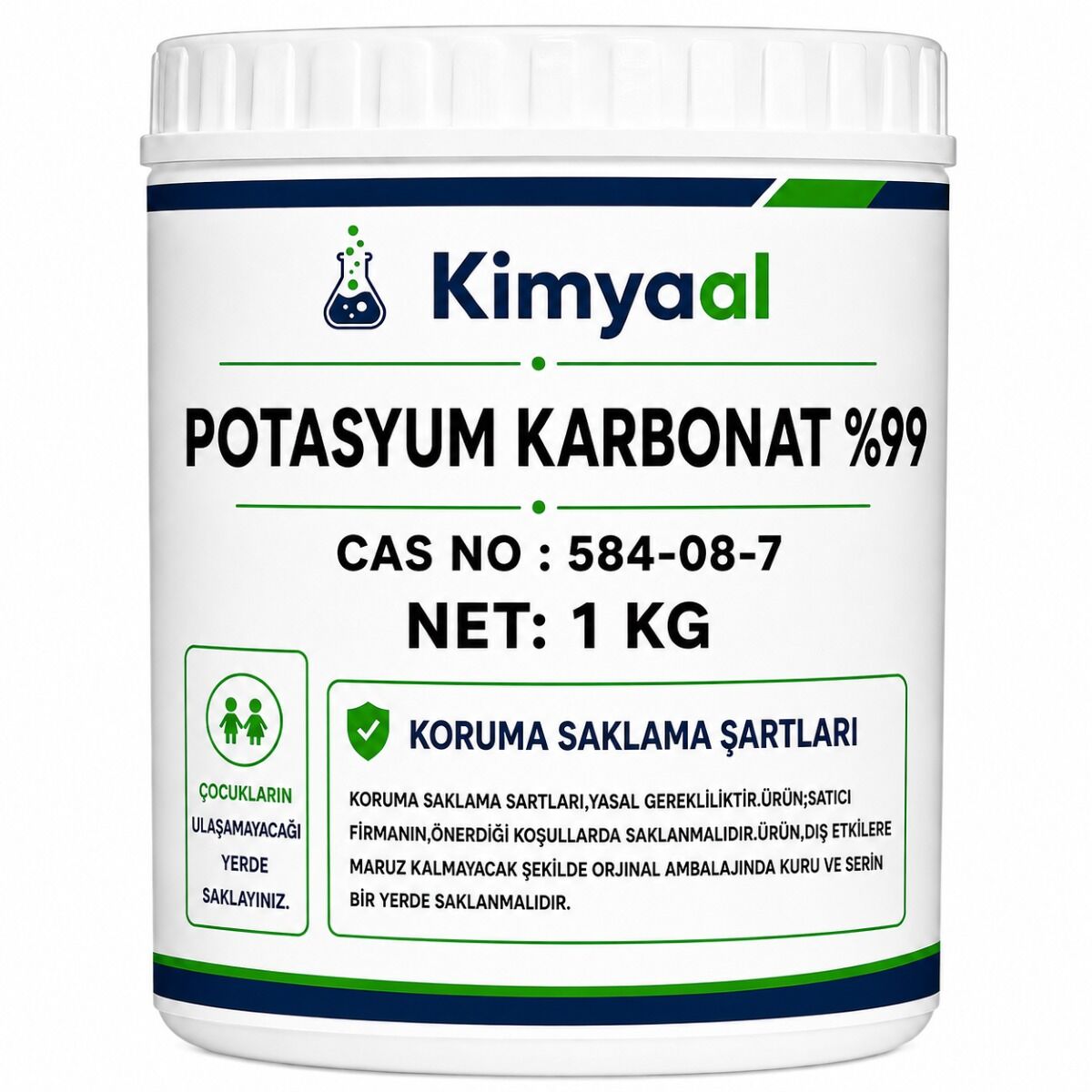 Potasyum Karbonat - 1 Kg